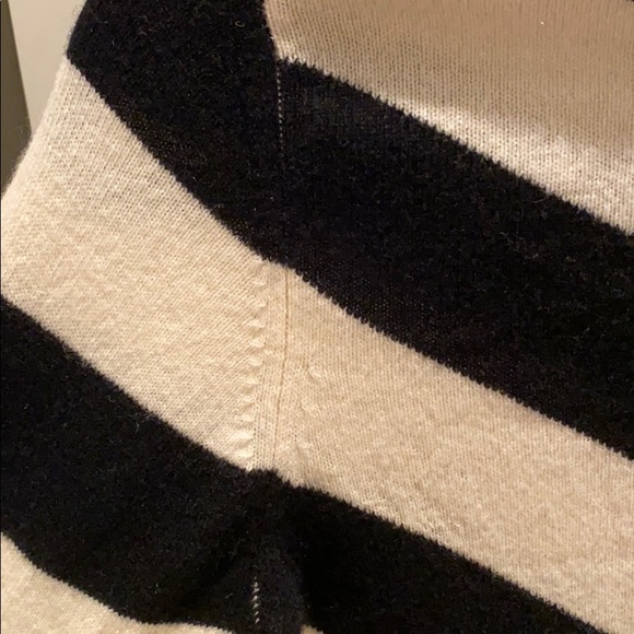Alice + Olivia chevron striped turtleneck sweater - Picture 6 of 6